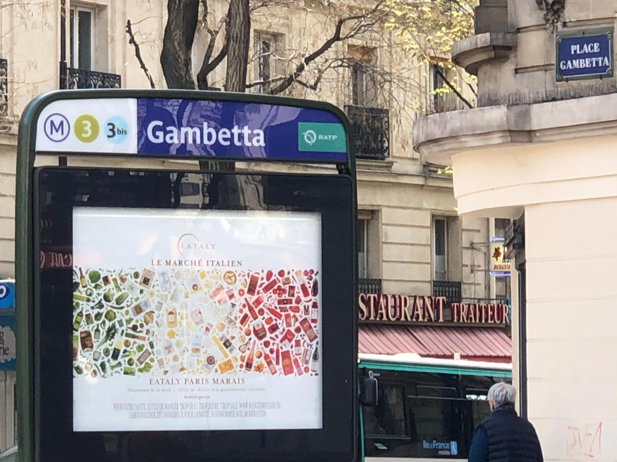 Metro Gambetta Appartement Parijs